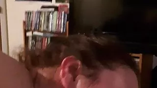 Deepthroat fun, Deepthroat cumshot