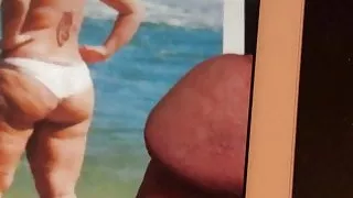 Cum tribute for big ass