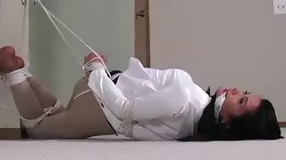 Maria bound and gagged.