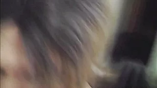 Amatør, Blond, Blowjob, Par, Far, Lingerie