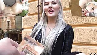 German Scout - Cute College Teen Talk To Fuck At Pickup Cast