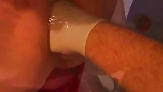 Fucked and fisted by two friends