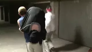 Hijabi Muslim getting Fucked in both Holes