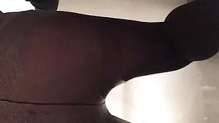 Abbielovescum quick tights and panty piss