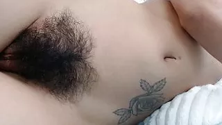 My pussy has a lot of hair