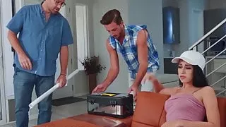 Sneaky Sex - Lucas Frost Alex Coal - Cum In Handy - Reality