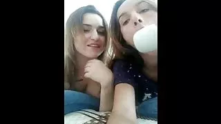 Polina55578 - 2 girls having fun