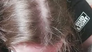 White girl giving bbc and balls a massage part 3