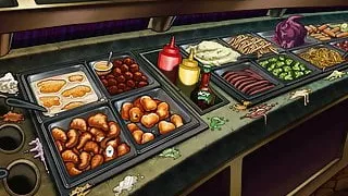 Lets play Leisure suit Larry (reloaded) - 03 - Lecker Buffet