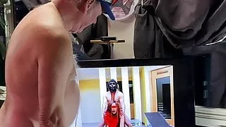 Tiffany Doll teases with tits and twat