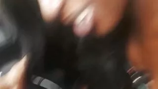 Tenant with Yellow Nails Sucks Me in the Car