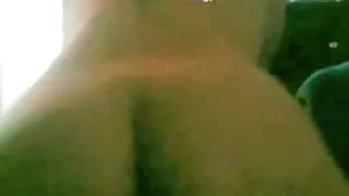 Amateur wife riding reverse cowboy