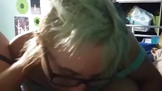 Submissive wife tries to seduce me with beer