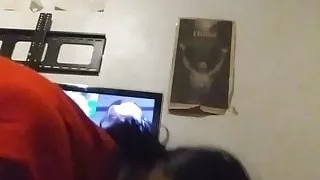 big titty white slut sucks great dick pt2