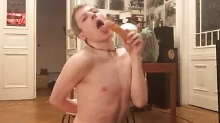 Twink Is Always Hungry For Raw Cock