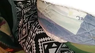 Wife Try Hide Camel Toe