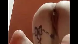 Sexy hot wife shaking ass doggystyle