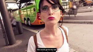 German academic student teen public pick up EroCom Date fuck