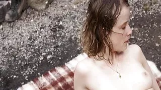 Odine Johne & Sonja Baum frontal nude and romantic sex video