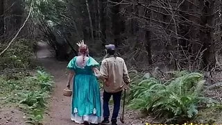 The enormous boobs Princess gives great head