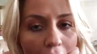 Sexy young lady with boobs