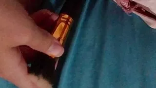 Night time pussy play