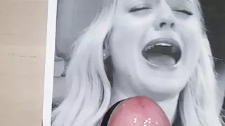 Unwanted facial Sophie Turner