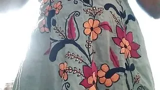 Indian sissy locked in chastity