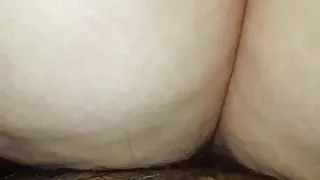 Wife reverse cowgirl big fat ass
