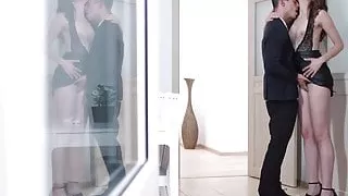 TeenMegaWorld - Mellisandra - Skin on leather, dick in cunt