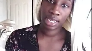 youtuber Ebony hand expressing milk