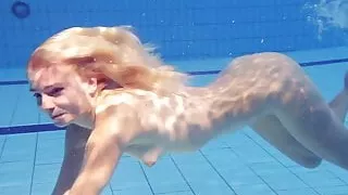 Elena Proklova underwater blonde babe