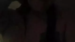 Andrea in the shower