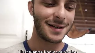 Young Amateur Straight Latino Boy Gay For Pay From Stranger