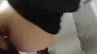 Treason with a busty neighbor in the entrance.