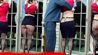 Milf Wedgie - Panties Rip