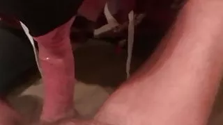 Den ersten maskierten Schlag erhalten