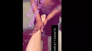 latina wife and her sexy feet