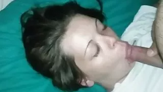 Girlfriend takes the dick
