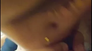 18 yo indian girl deep throat blowjob and swallow