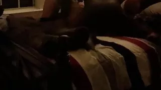 Wife gets Hard BBC and deep pounding raw