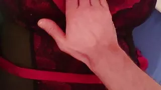 Wife getting her tits out