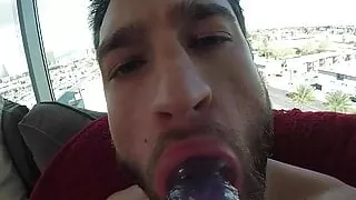 MenPOV Abel Masturbates At Home With Toy Play