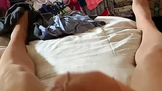 Crossdresser, Cumshot, Kjol, Avrunkning, Strumpbyxor, Liten Kuk