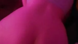 Cumming on my UK BBW wife's big arse