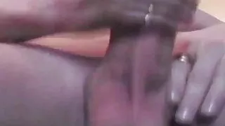 OldSchool Video Mariana Cordoba stroking her cock