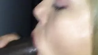 White Lady Glory Holing