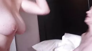 Bunny Colby's Big Tits Get Worked and Toyed.