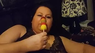 Son helps step mum fuck ice lolly