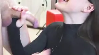 Cum slut is surprised